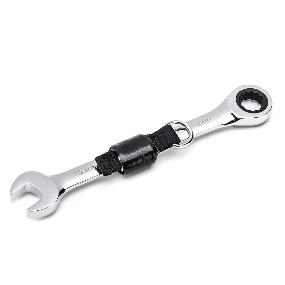 GEARWRENCH 16mm 12 Point Tether Ready Ratcheting Combination Wrench - Ascmtools