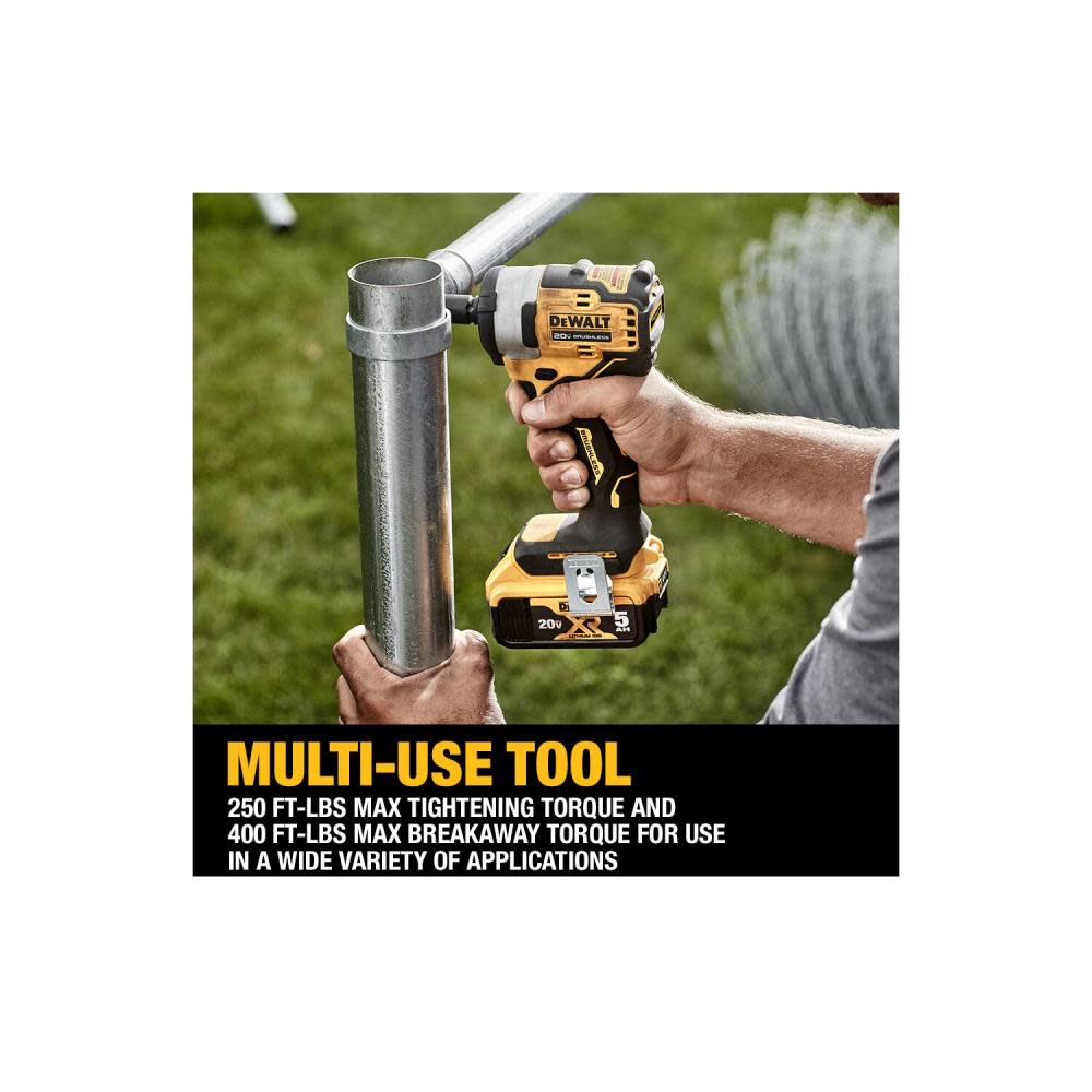 DEWALT 20V MAX Impact Wrench 3/8″ Cordless Hog Ring Anvil Kit - Ascmtools