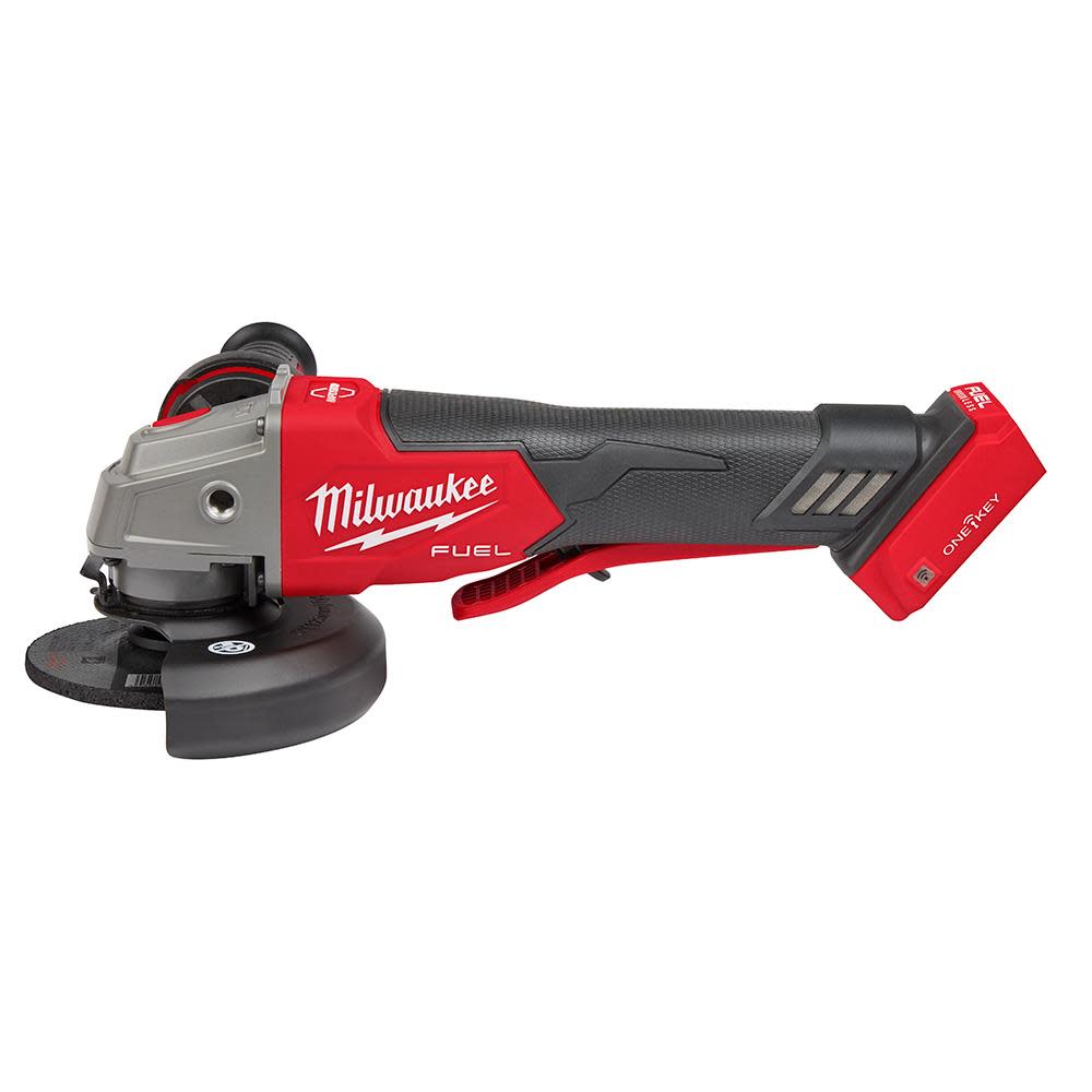 Milwaukee M18 FUEL 4 1/2″ / 5″ Braking Grinder Paddle Switch No Lock Bare Tool - Ascmtools