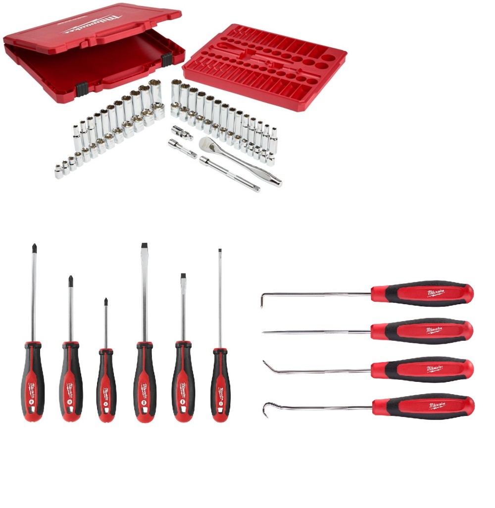 Milwaukee Hand Tool Set 66pc Bundle - Ascmtools