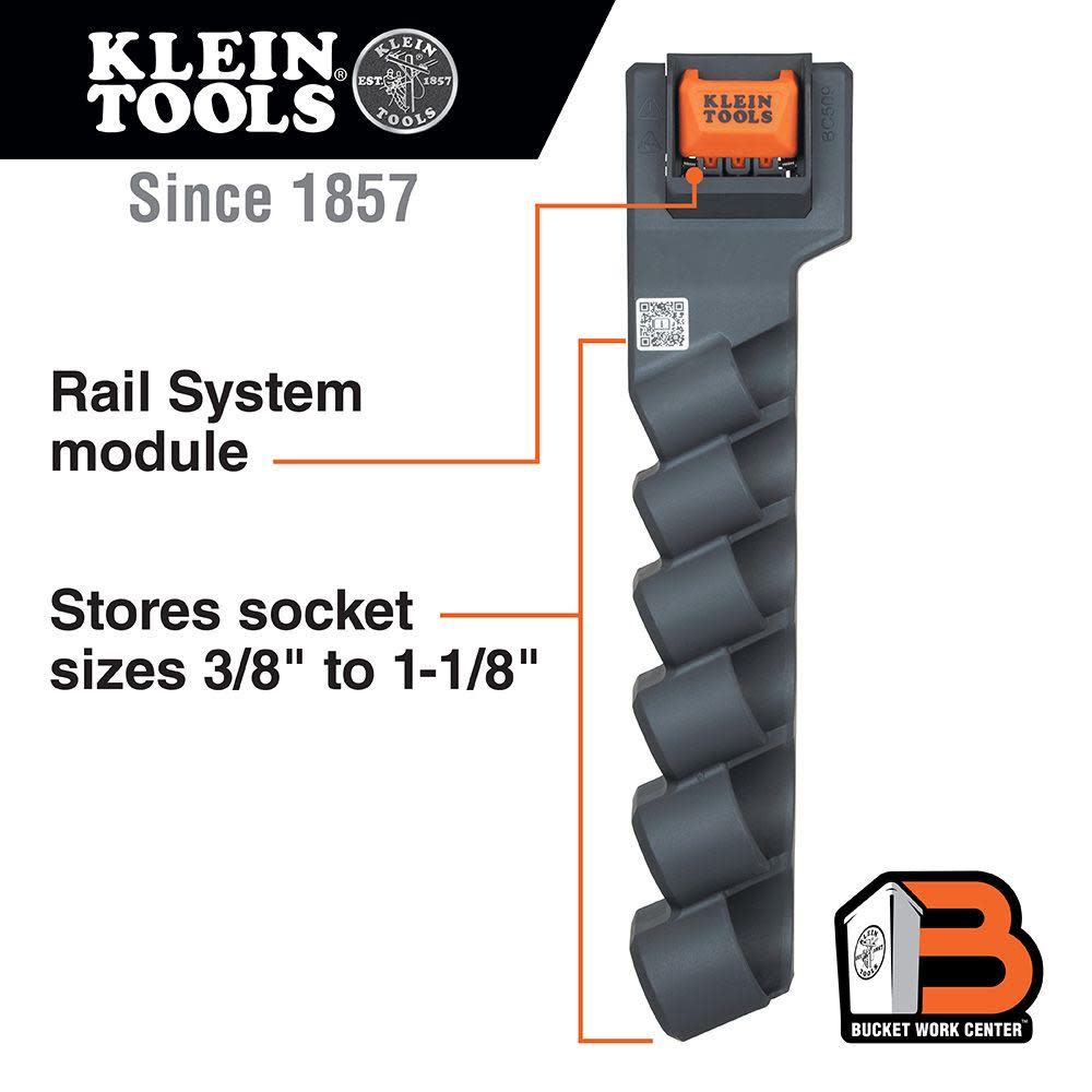Klein Tools Socket Storage Module Rail System - Ascmtools