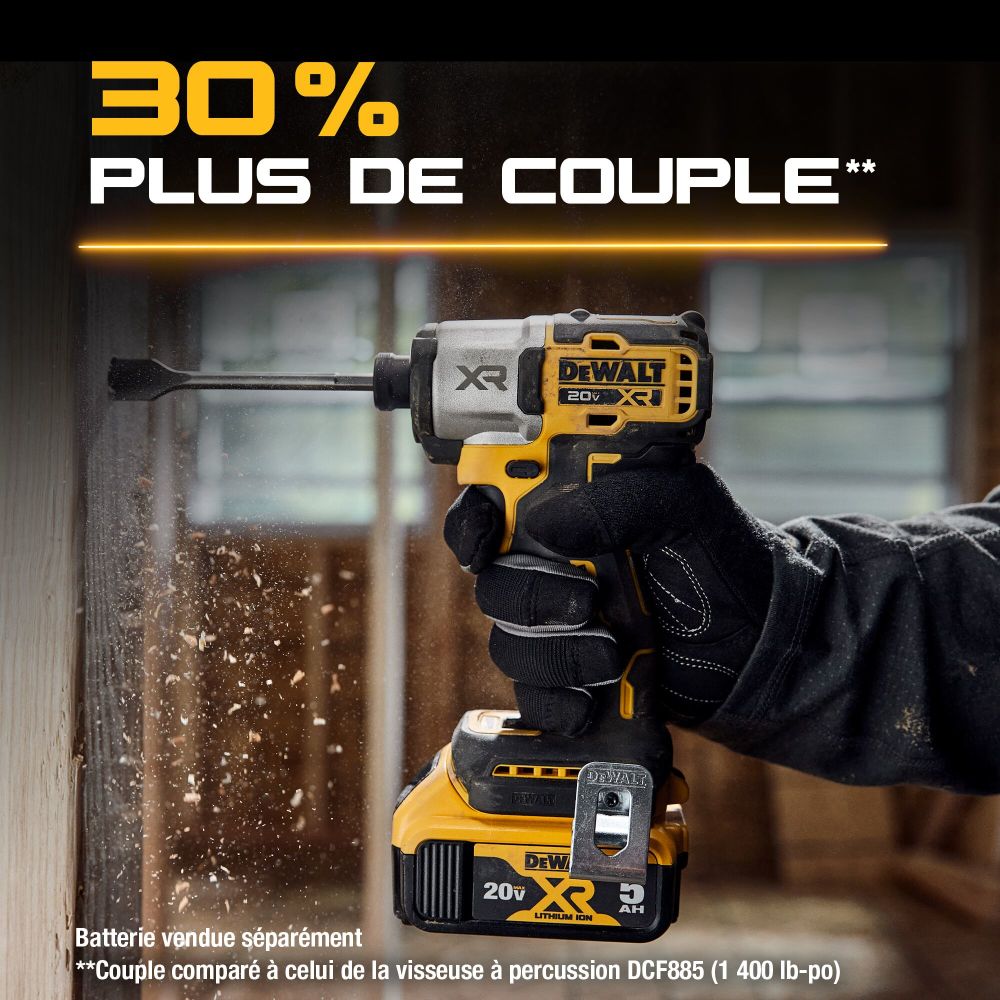 DEWALT 20V MAX XR 1/4″ Impact Driver Bare Tool - Ascmtools