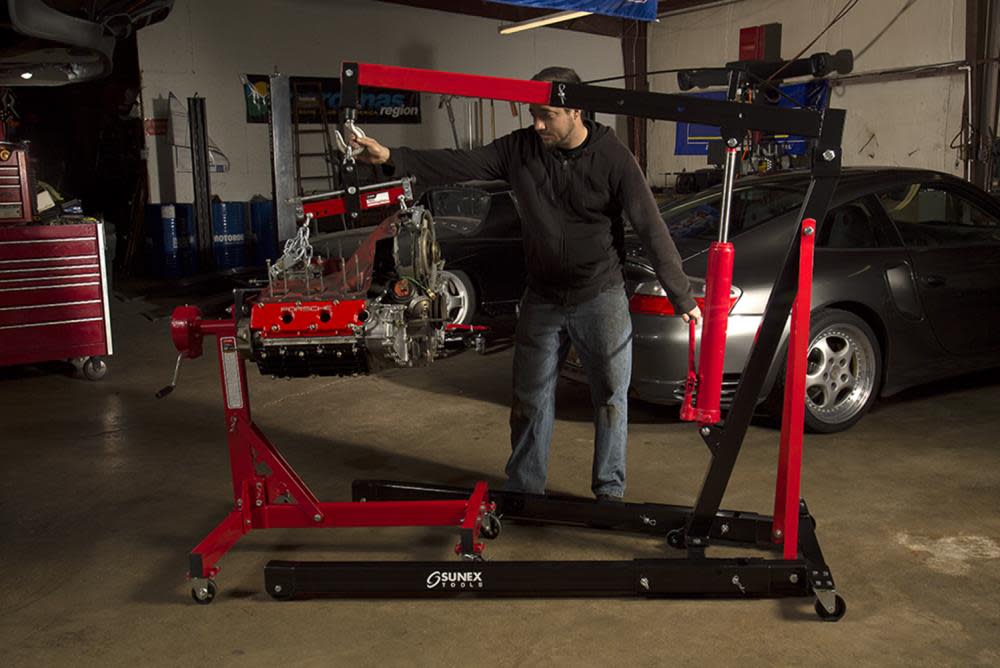 Sunex 1/2 Ton Foldable Engine Stand - Ascmtools