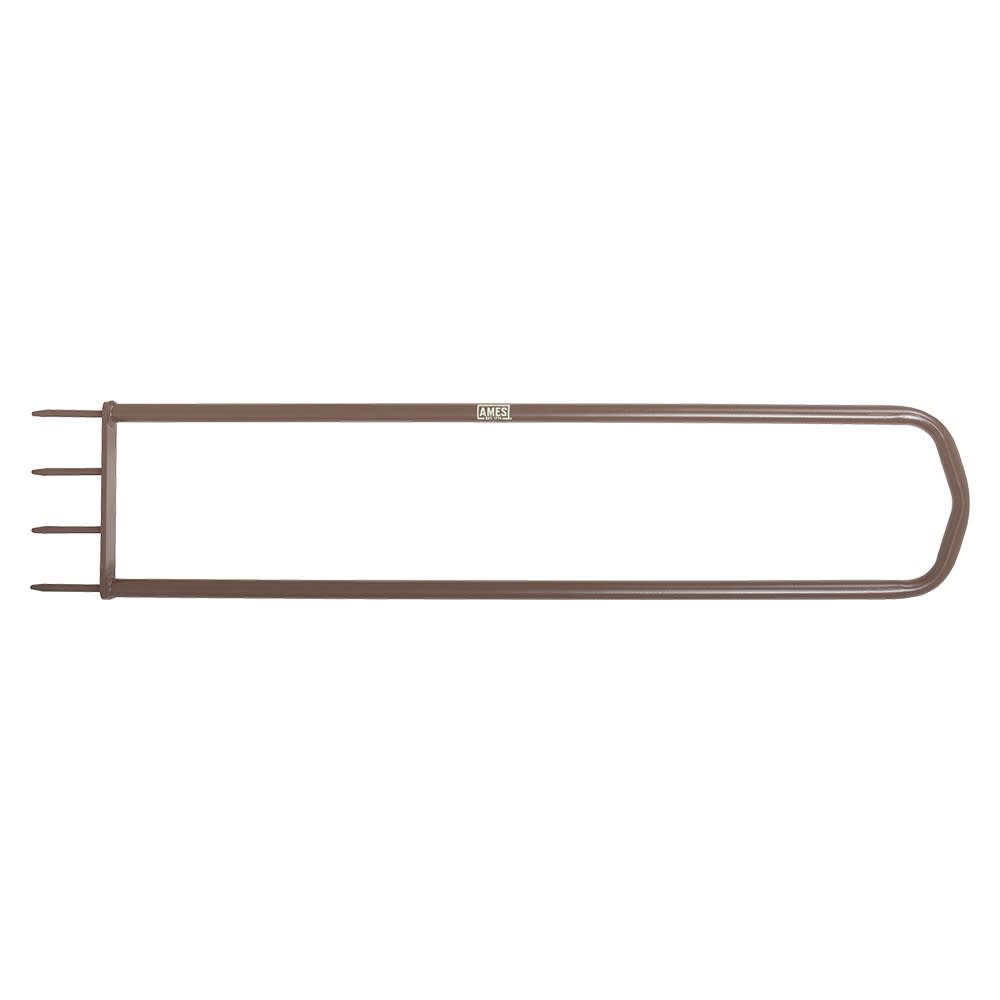 Ames Steel 4 Spike Lawn Aerator with Stirrup Handle - Ascmtools