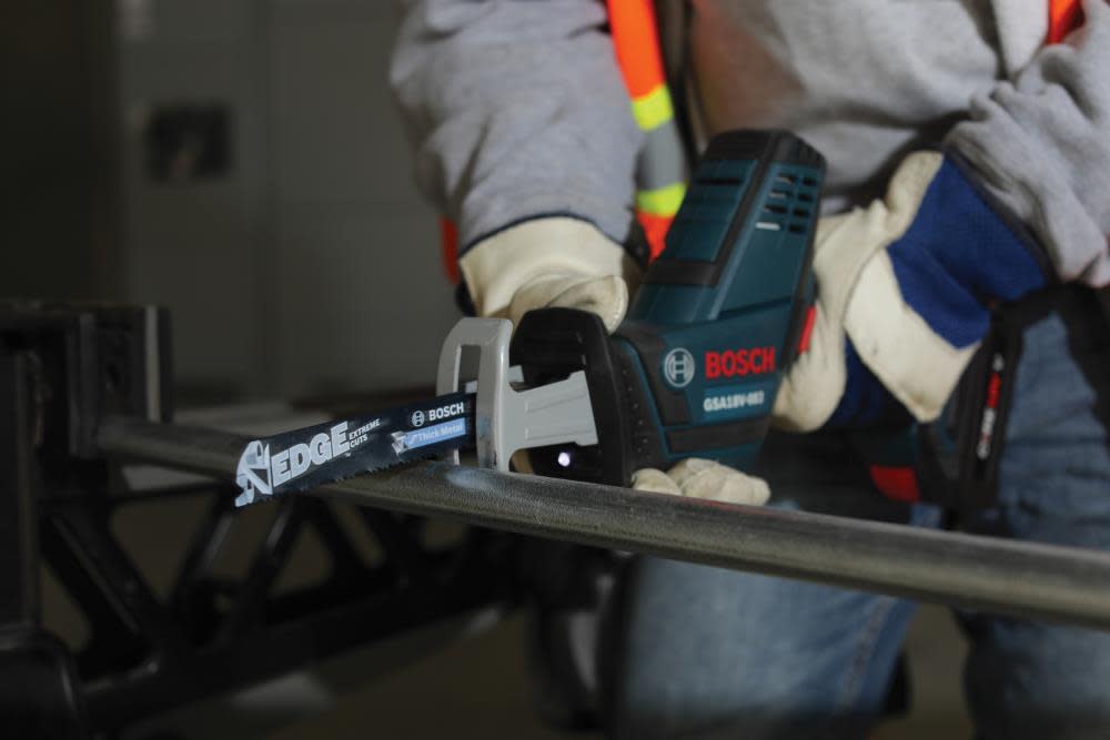 Bosch 5 pc. 6 In. 8/10 TPI Edge Reciprocating Saw Blades for Thick Metal - Ascmtools