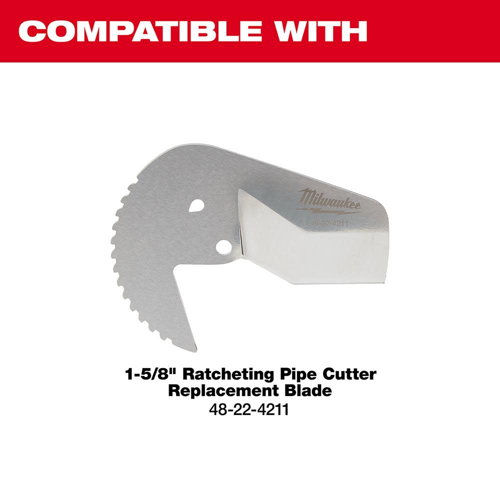 Milwaukee 1-5/8 in. Ratcheting Pipe Cutter - Ascmtools