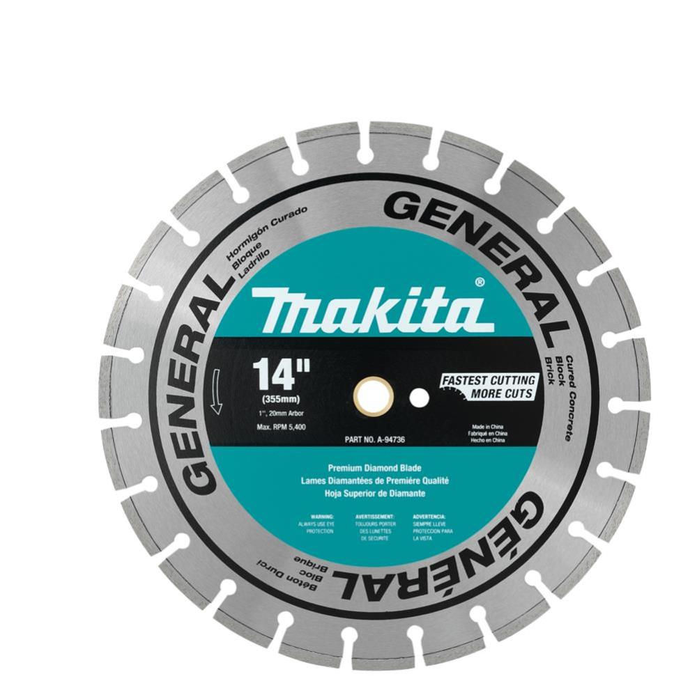 Makita 14″ General purpose segmented diamond blade - Ascmtools