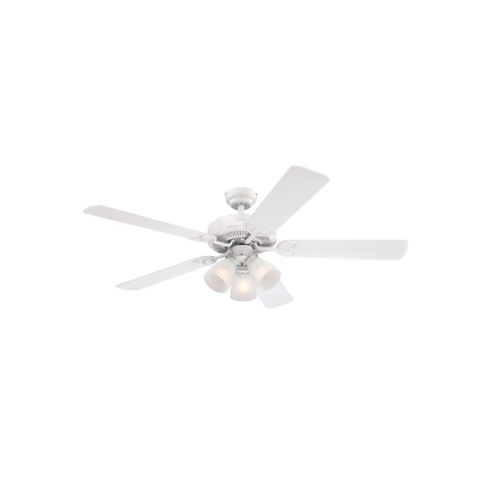 Westinghouse 52″ Vintage White LED Indoor Ceiling Fan - Ascmtools