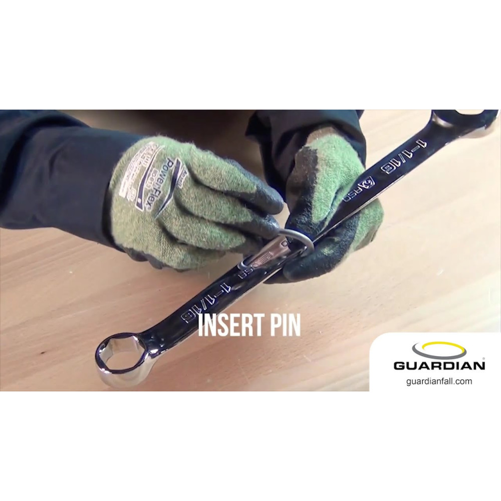 Guardian Fall Protection Large Double D-Ring with Capture Pin 10pk - Ascmtools