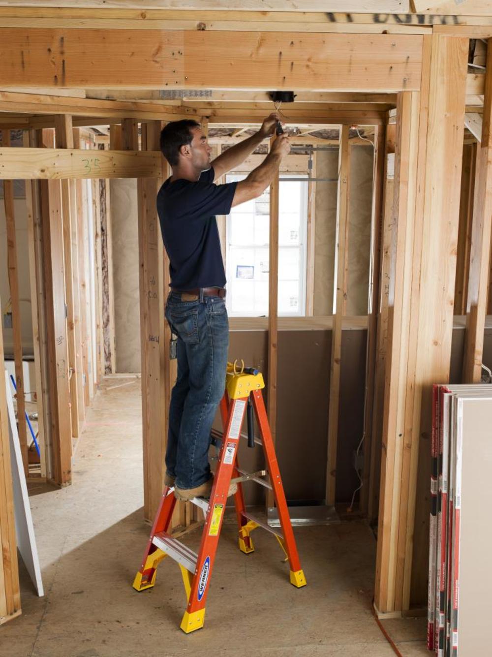 Werner 4ft Type IA Fiberglass Step Ladder 6204 - Ascmtools