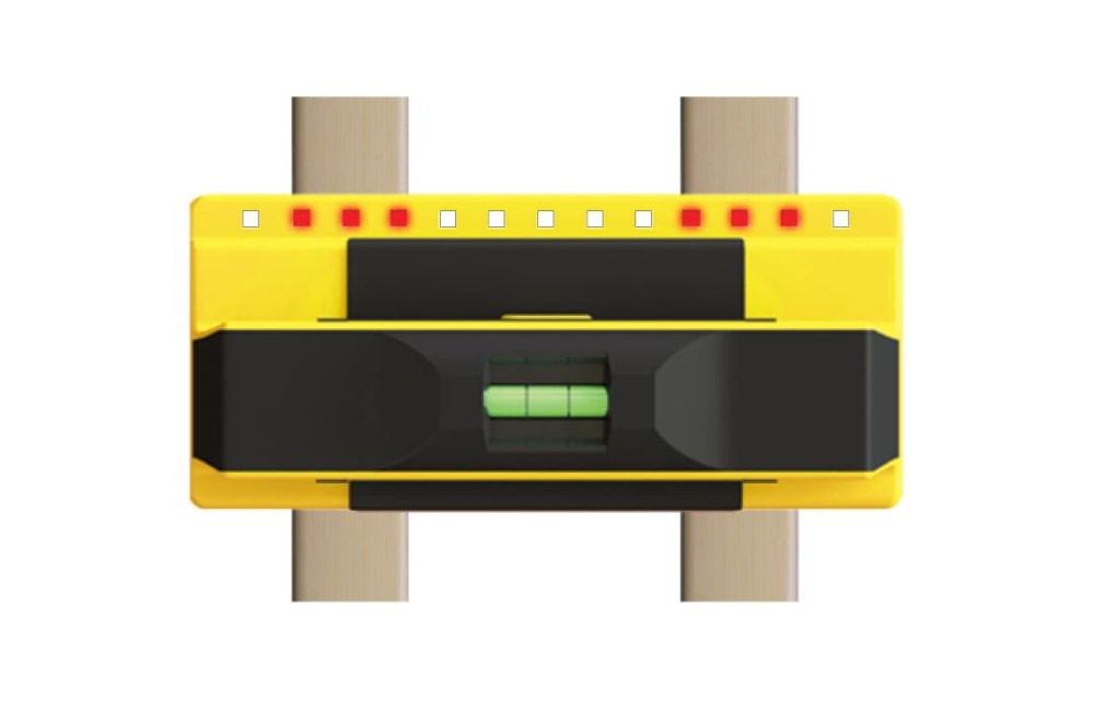 Franklin Sensors ProSensor 710+ Professional Stud Finder with Built-In Bubble Level and Ruler - Ascmtools