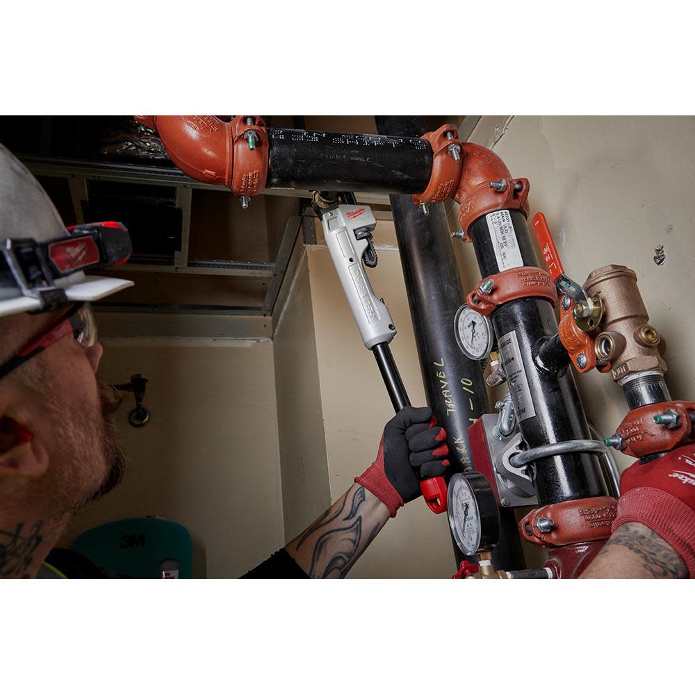 Milwaukee CHEATER Adaptable Pipe Wrench Aluminum - Ascmtools