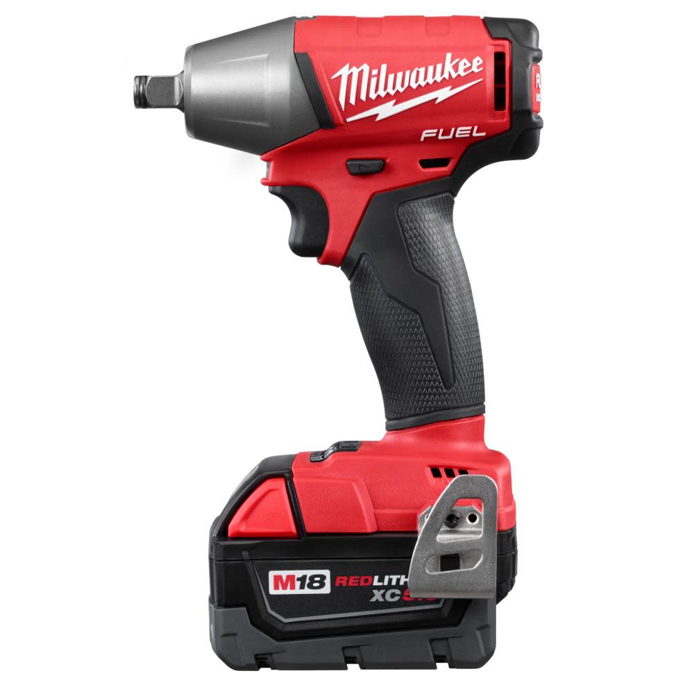 Milwaukee M18 FUEL 1/2 In. Compact Impact Wrench with Friction Ring Kit - Ascmtools