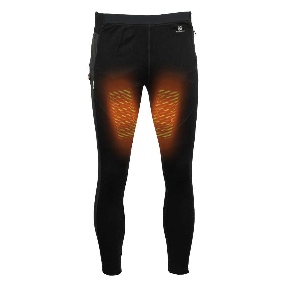 Mobile Warming Merino Heated Baselayer Pant Mens 7.4V Black Medium - Ascmtools