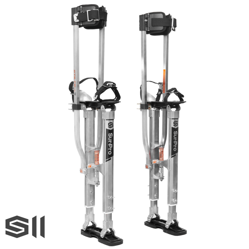 Surpro Premium Stilts Double Sided Aluminum Size 20-30″ - Ascmtools