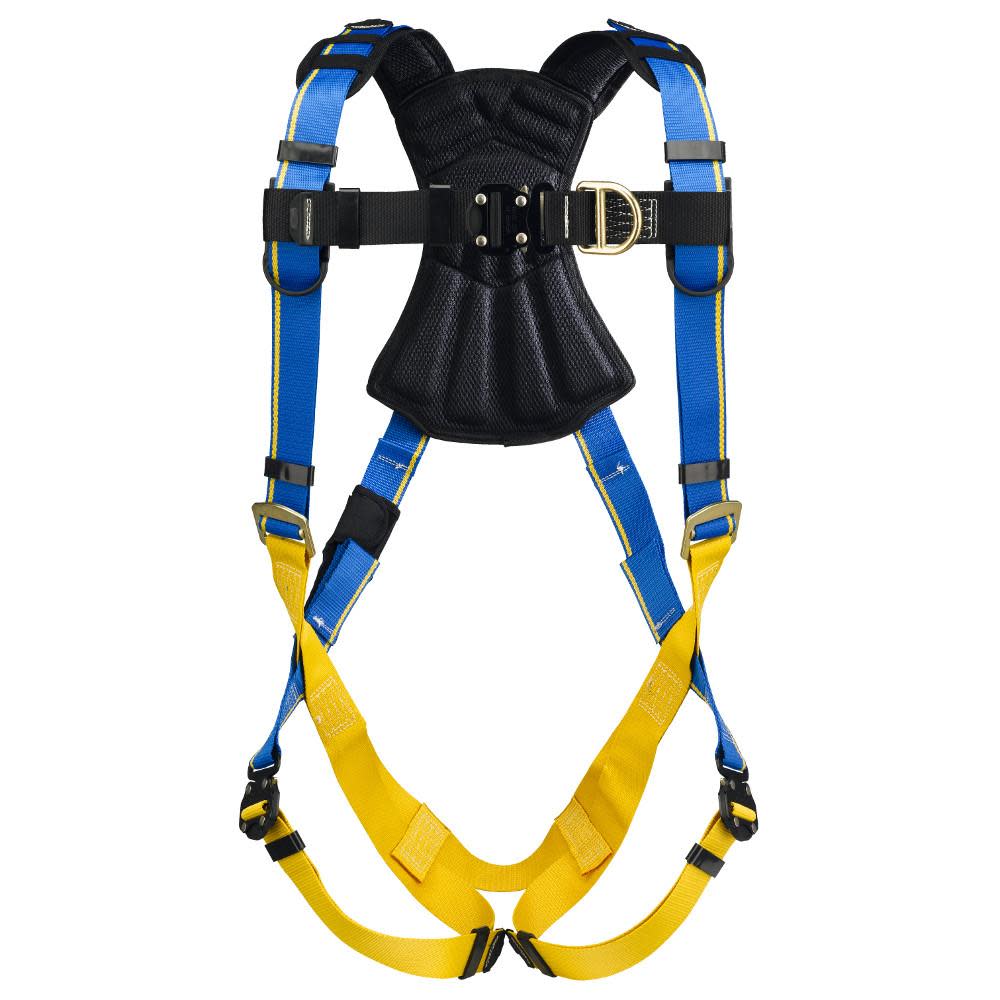 Werner Blue Armor 2000 Climbing (2 D-Rings) Harness (XL) - Ascmtools