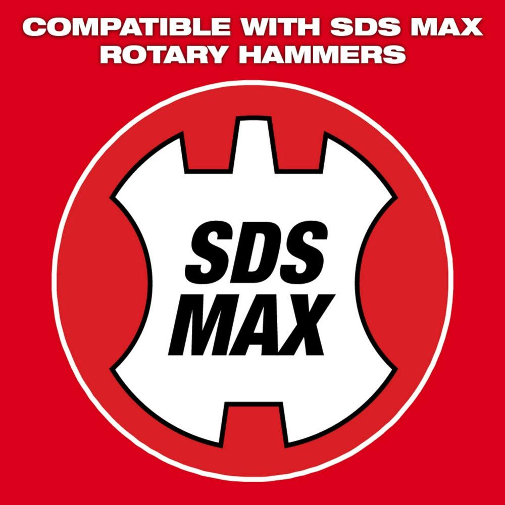 Milwaukee SDS-Max 9-3/4 in. Demolition Ground Rod - Ascmtools