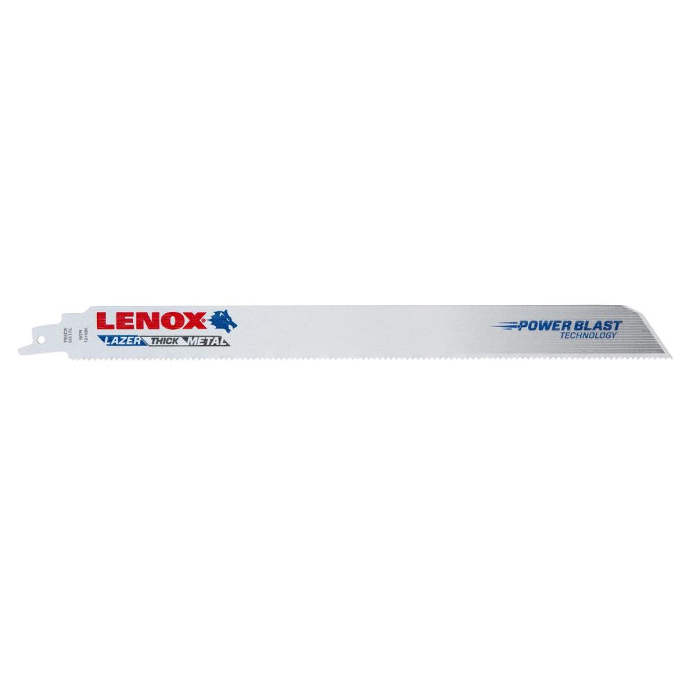 Lenox Reciprocating Saw Blade B12110R 12″ X 1″ X .042″ X 10 TPI 25pk - Ascmtools