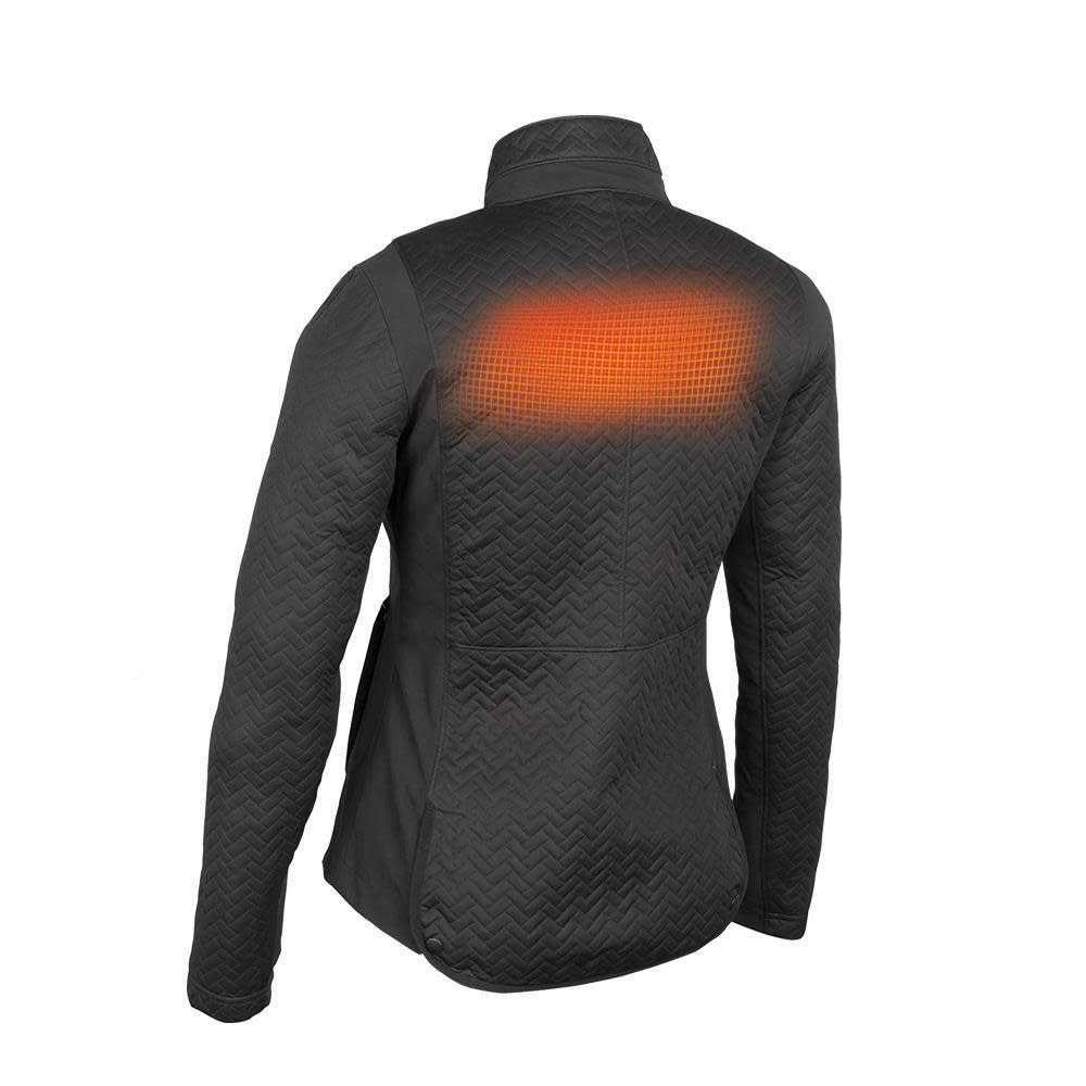 Mobile Warming Sierra Heated Jacket 7.4 Volt Womens Black XL - Ascmtools