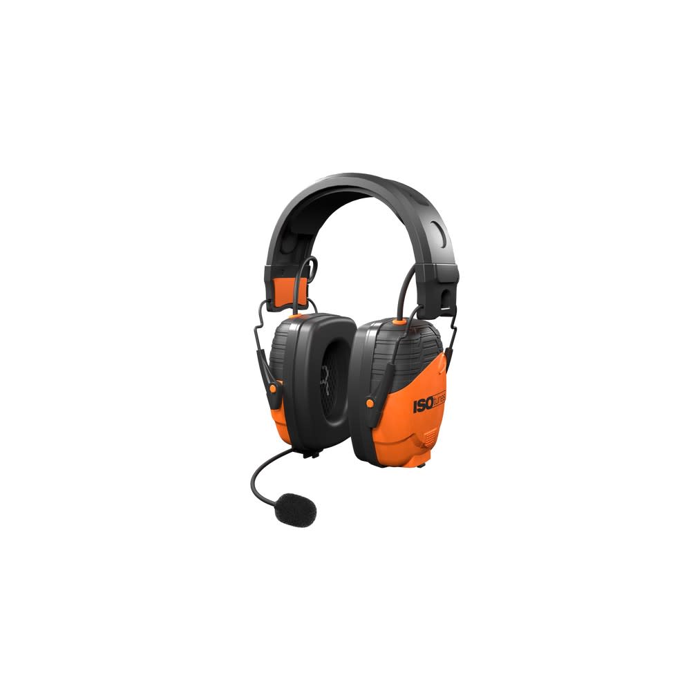 ISOtunes Link 2.0 EN352 Bluetooth Earmuff Safety Orange 79 dB - Ascmtools