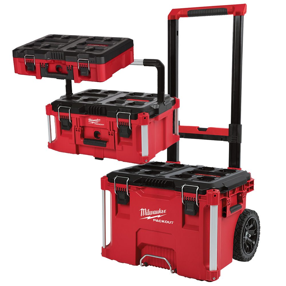 Milwaukee PACKOUT Rolling Tool Box Large Tool Box & Tool Case - Ascmtools