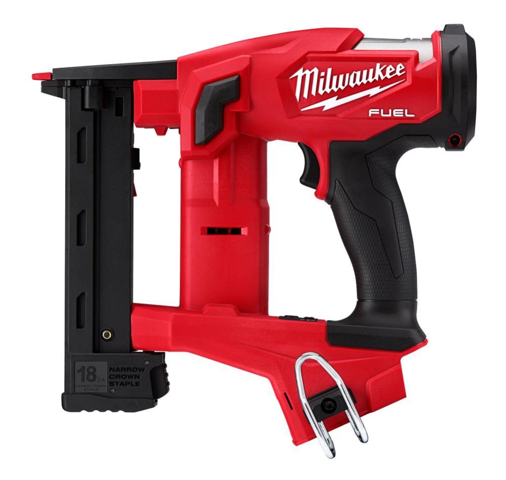 Milwaukee M18 FUEL 18ga 1/4″ Narrow Crown Stapler Recontitioned - Ascmtools