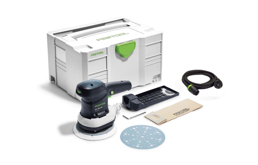 Festool 3 mm ETS 150/3 EQ-Plus Corded Random Orbital Sander - Ascmtools