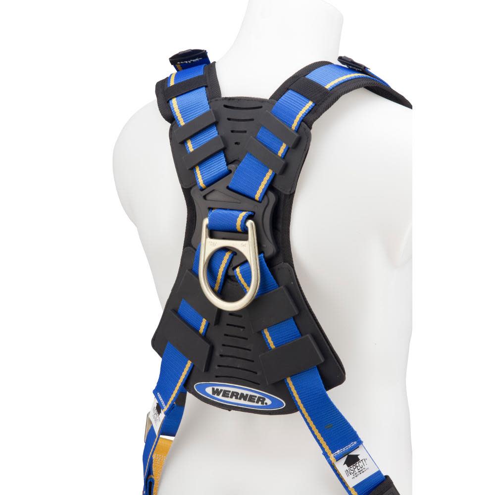 Werner Blue Armor 2000 Positioning (3 D-Rings) Harness (S) - Ascmtools