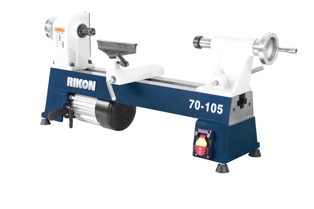 Rikon 10 In. x 18 In. 1/2 HP Mini Lathe - Ascmtools