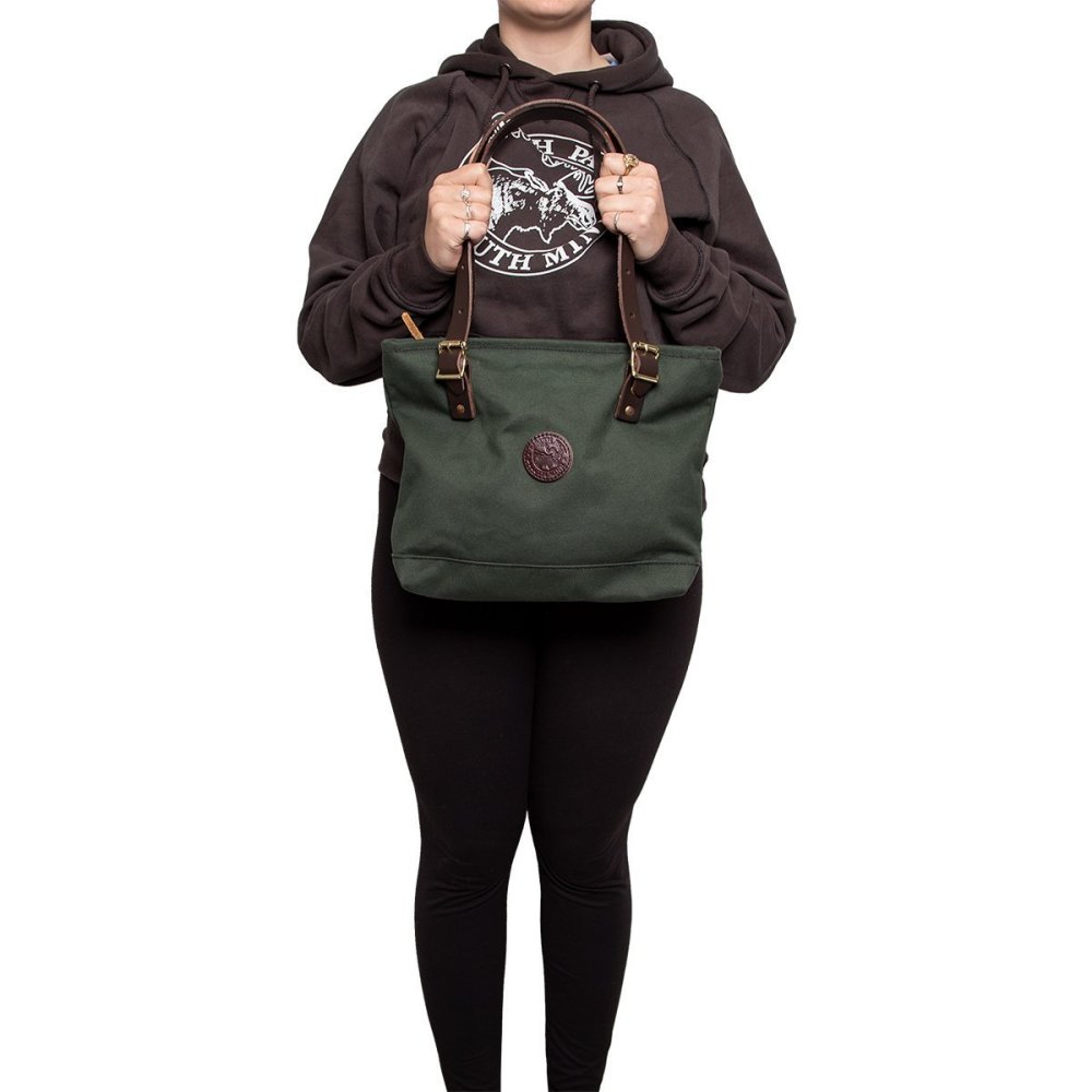 Duluth Pack 9 Liters Capacity Olive Drab Lakewalk Tote - Ascmtools