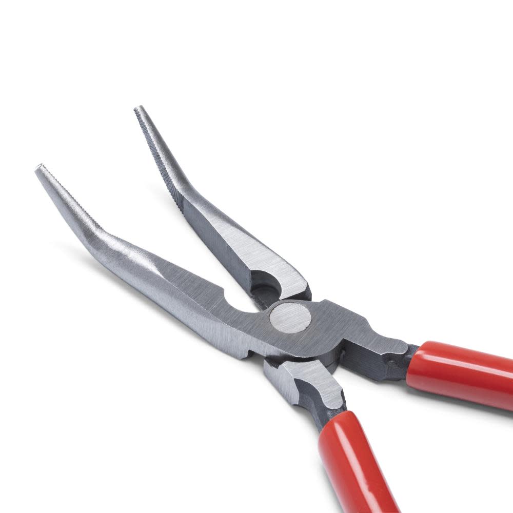 Crescent Plier 8″ Bent Nose Dipped Grip - Ascmtools