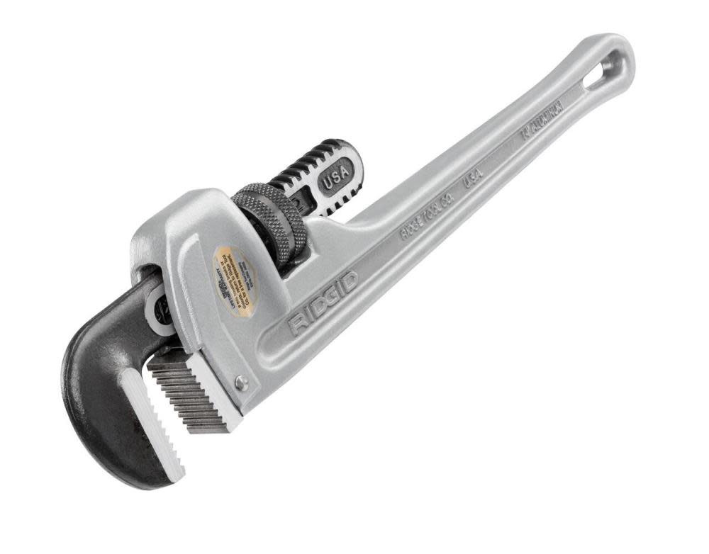 Ridgid 14 In. Aluminum Pipe Wrench - Ascmtools