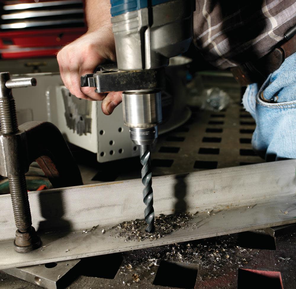 1/2 In. x 6 In. Fractional Jobber Black Oxide Drill Bit - Ascmtools