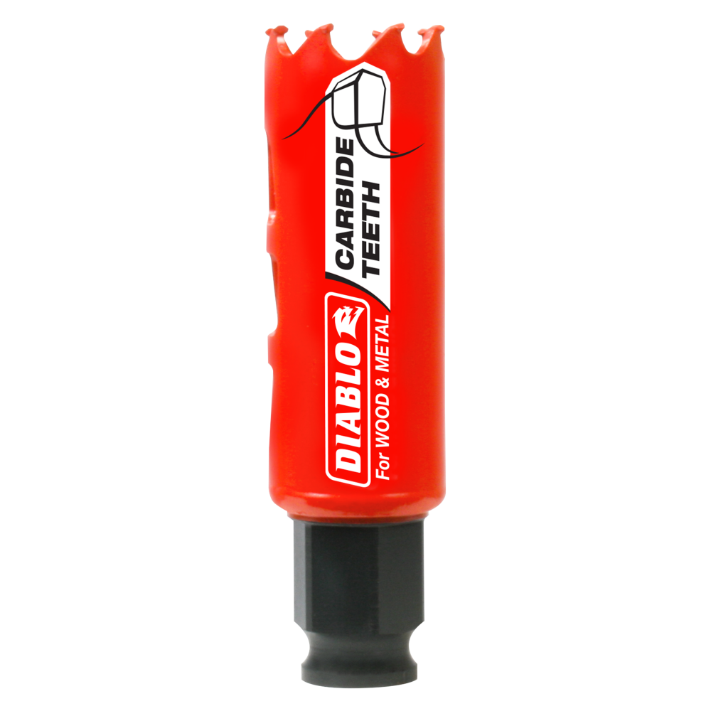 Diablo Tools 1″ (25mm) Carbide-Tip Wood & Metal Holesaw - Ascmtools