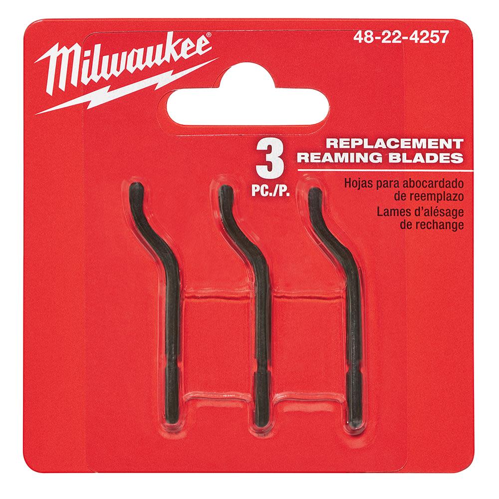 Milwaukee Replacement Reaming Blades 3PK - Ascmtools
