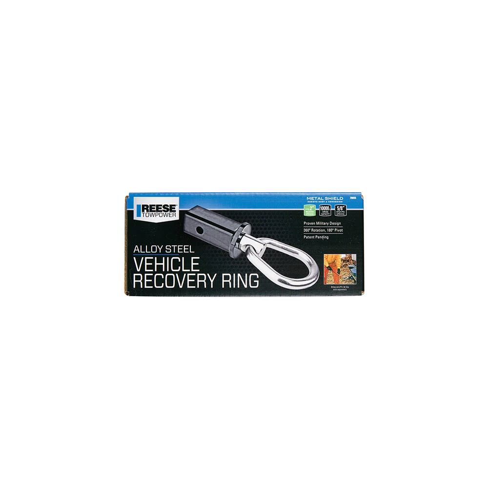 Reese 2″ 10000 lbs Tow Ring Trailer Hitch Ball Mount - Ascmtools
