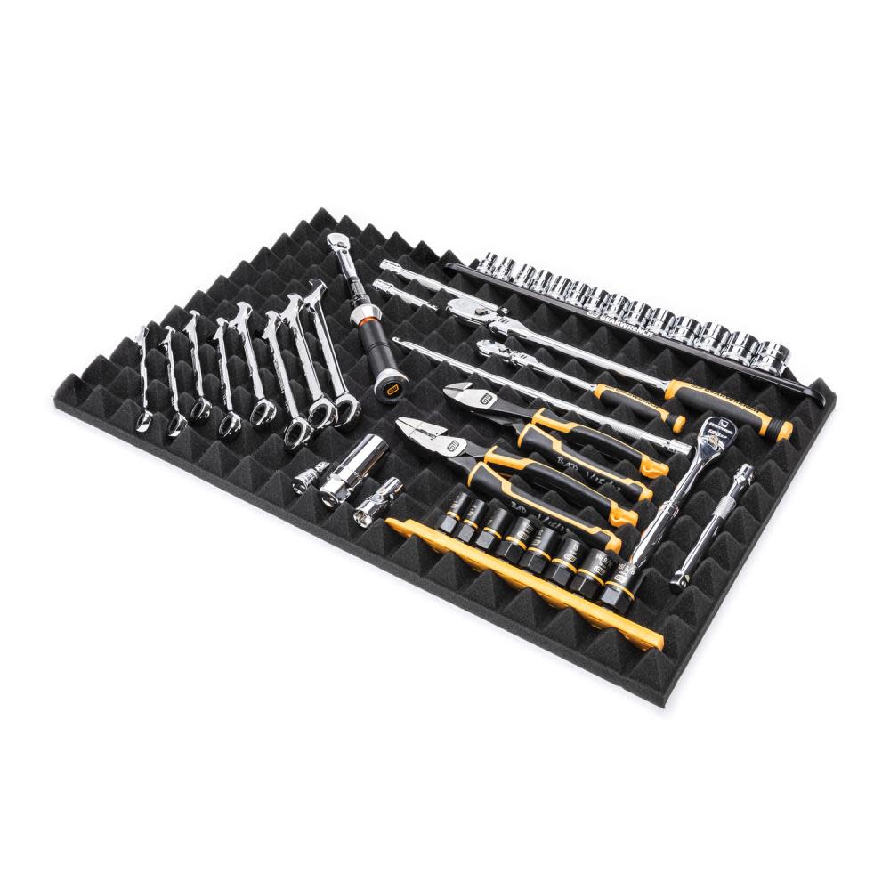 GEARWRENCH 4 Piece Trap Mat Universal Tool Drawer Liners - Ascmtools
