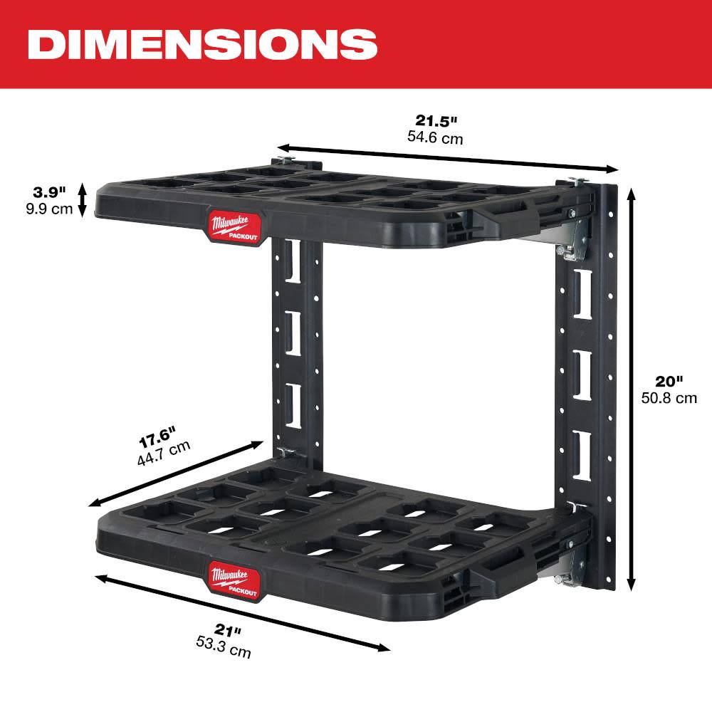 Milwaukee PACKOUT Racking Kit - Ascmtools