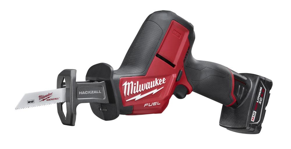 Milwaukee M12 FUEL HACKZALL Reciprocating Saw Kit - Ascmtools