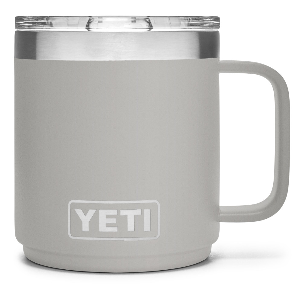 Yeti Rambler Stackable Mug with MagSlider Lid 10oz Granite Gray - Ascmtools
