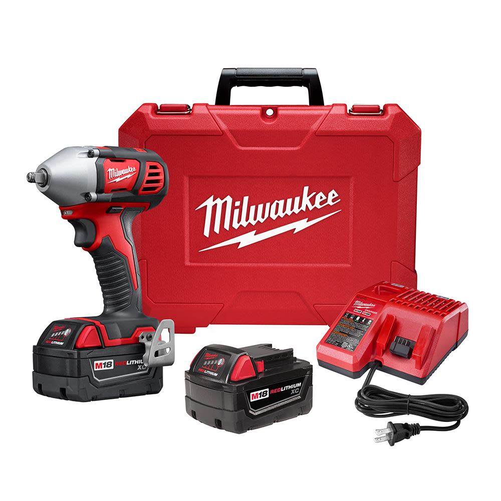 Milwaukee M18 3/8 In. Impact Wrench XC Kit - Ascmtools