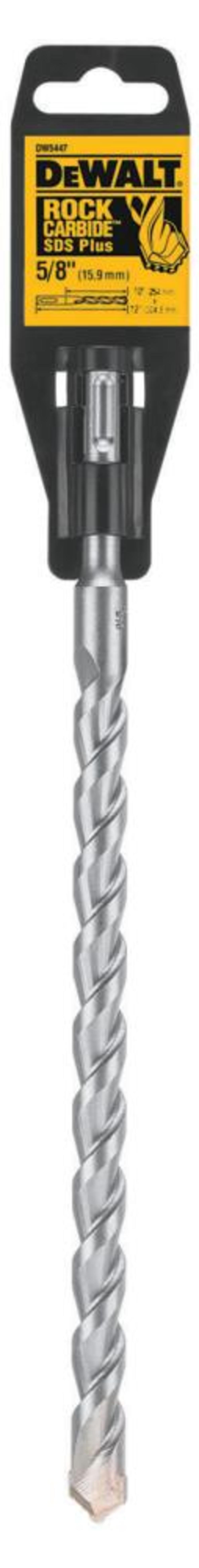 DEWALT 5/8 In. x 10 In. x 12 In. Rock Carbide SDS+ Hammer Bit - Ascmtools