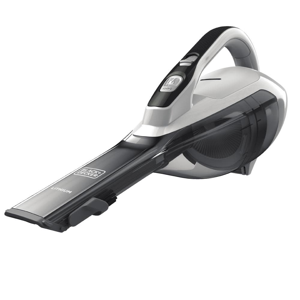 Black and Decker Lithium Hand Vac Powder White - Ascmtools
