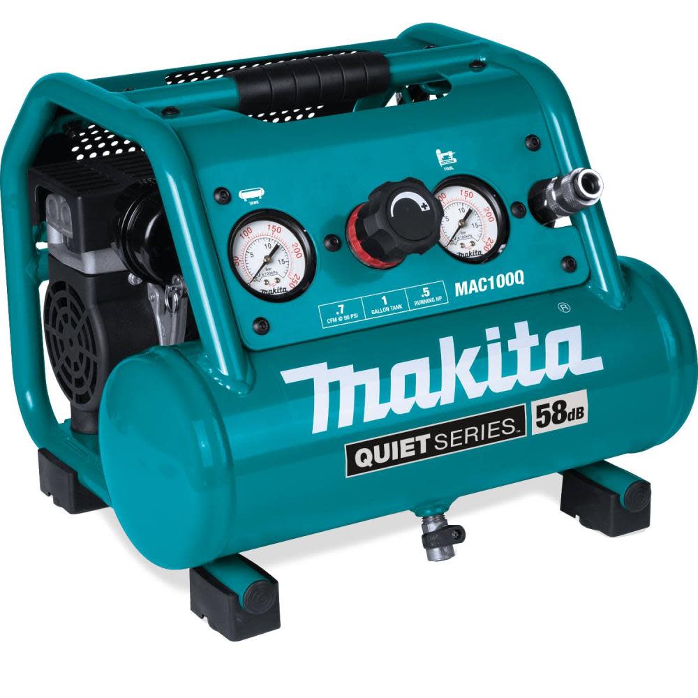 Makita Quiet Series Electric Air Compressor 1 Gallon - Ascmtools