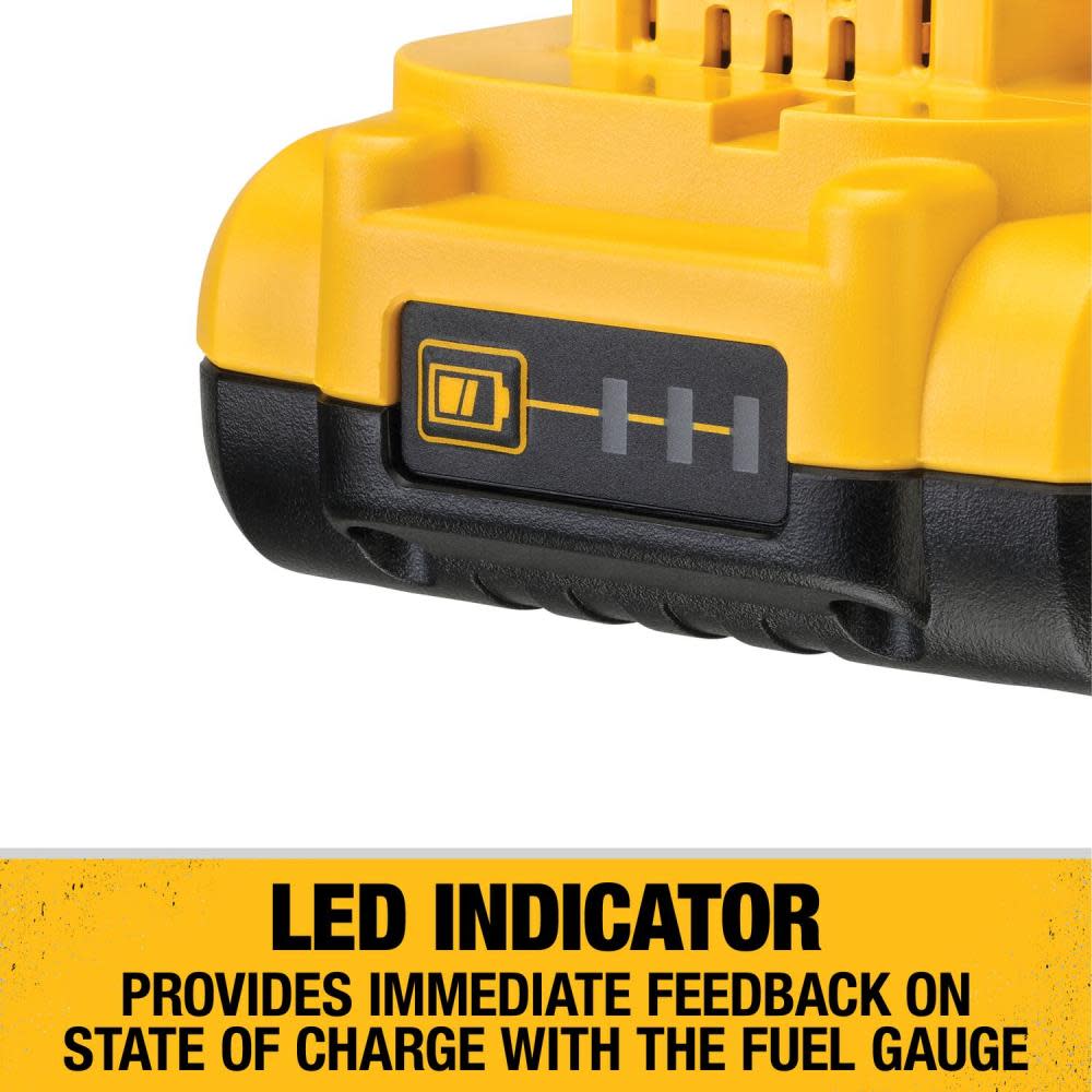 DEWALT 20V MAX 4Ah Compact Lithium Ion Battery 2-Pack - Ascmtools