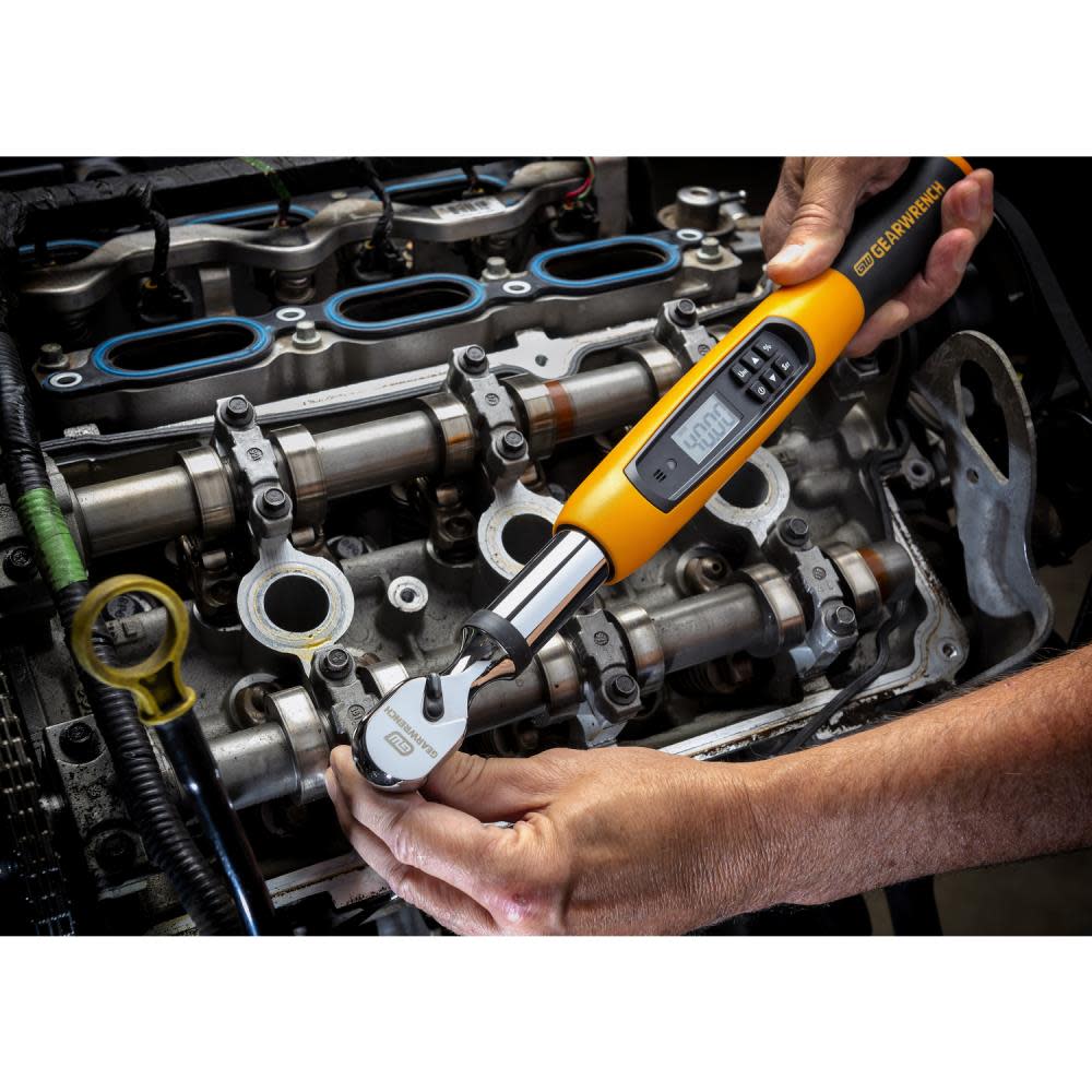 GEARWRENCH 3/8″ Drive Electronic Torque Wrench 10-135 Nm - Ascmtools