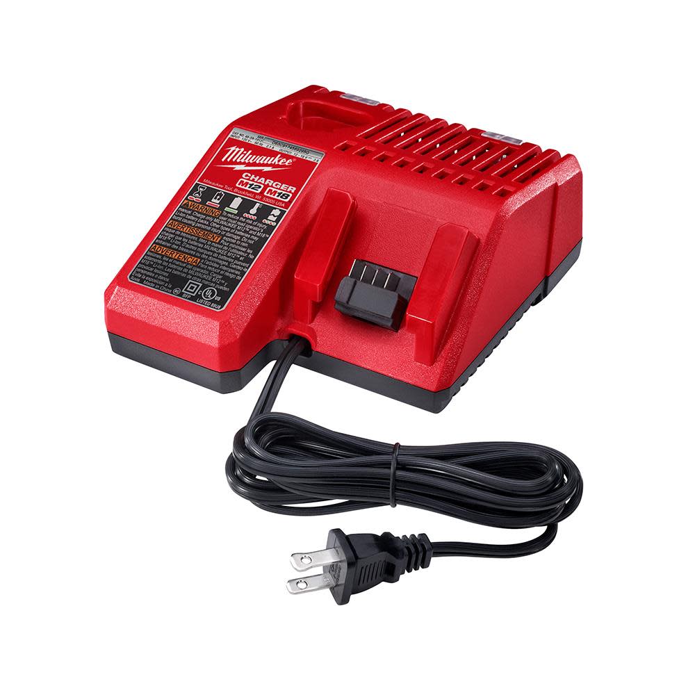 Milwaukee M18 & M12 Multi-Voltage Charger - Ascmtools
