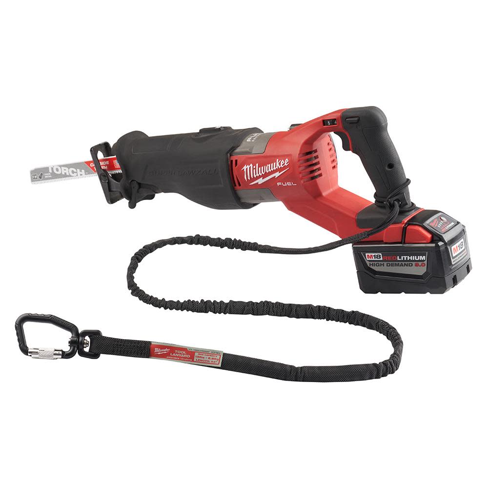 Milwaukee 15 Lbs. 54 in. Extended Reach Locking Tool Lanyard - Ascmtools