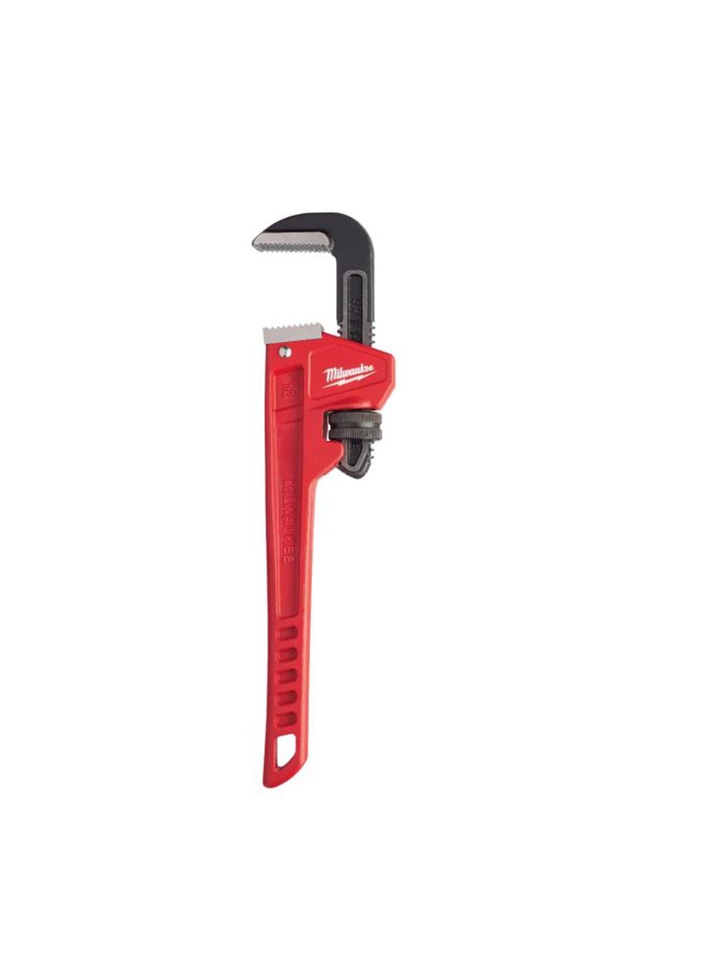 Milwaukee 12 in. Steel Pipe Wrench - Ascmtools