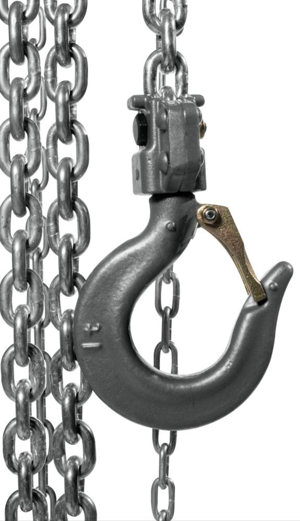 JET AL100-200-15 2 Ton Hand Chain Hoist with 15′ of Lift - Ascmtools